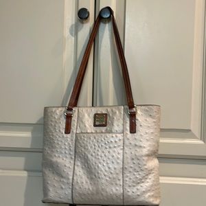 COPY - Dooney &Bourke white Ostrich purse